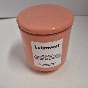 Opalhouse “Extrovert” Soy Blend Candle – Citrus Scent – Gently Used Once